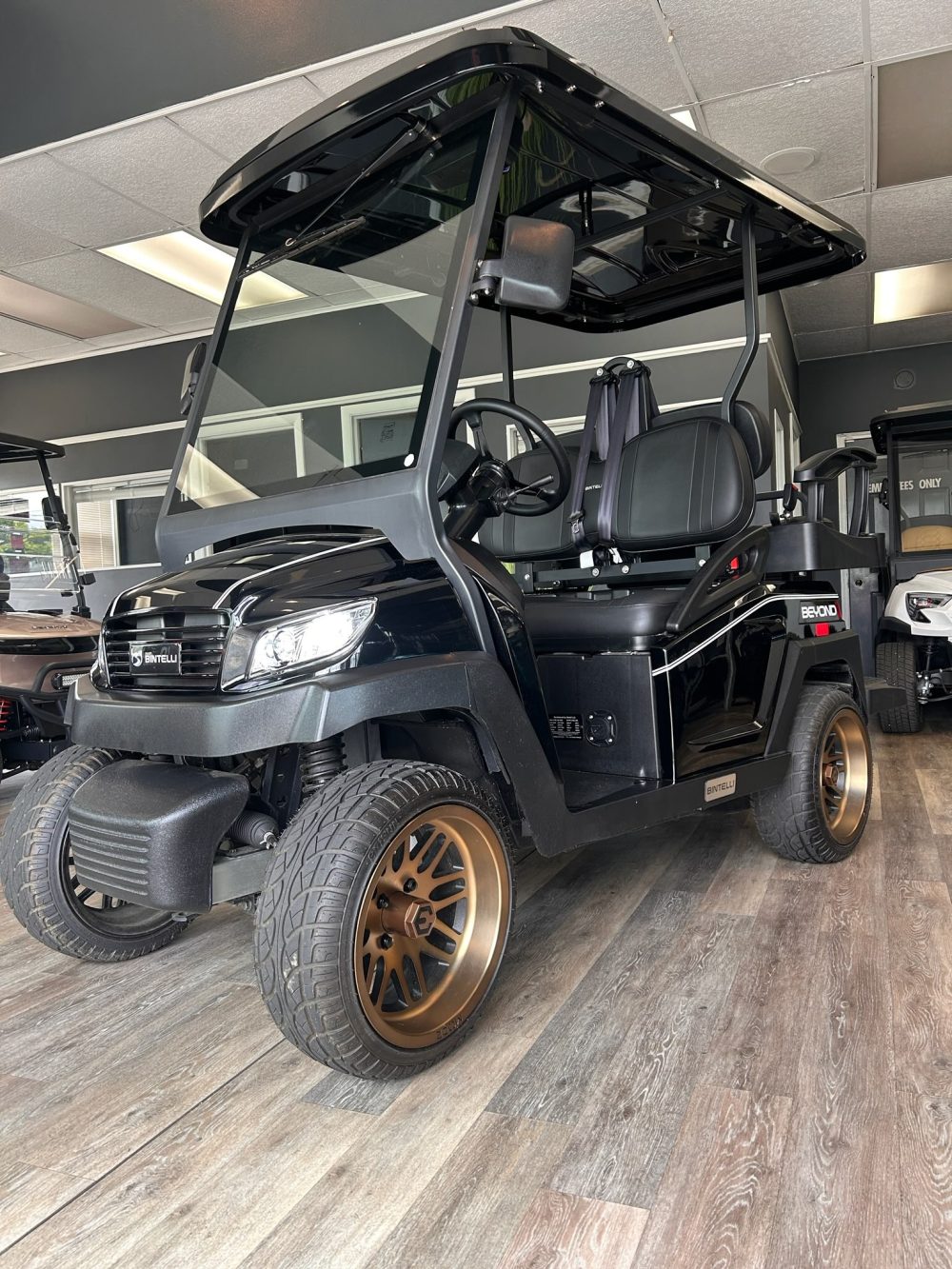 2024 Bintelli Bintelli Beyond 4 Non lifted/ Black - Black with Upgraded Modz Rims