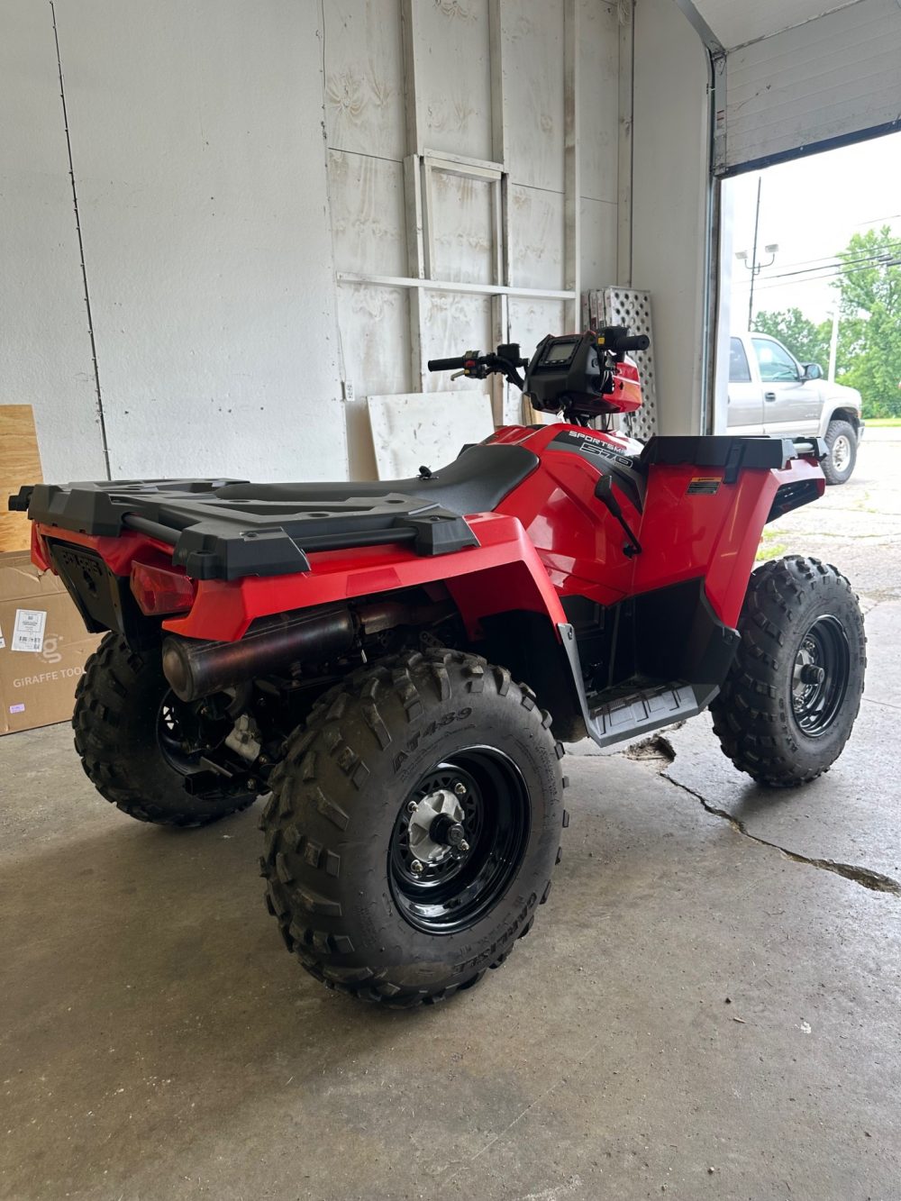 2018 Polaris Polaris Sportsman 570 EFI Four Wheeler - Red - Image 7