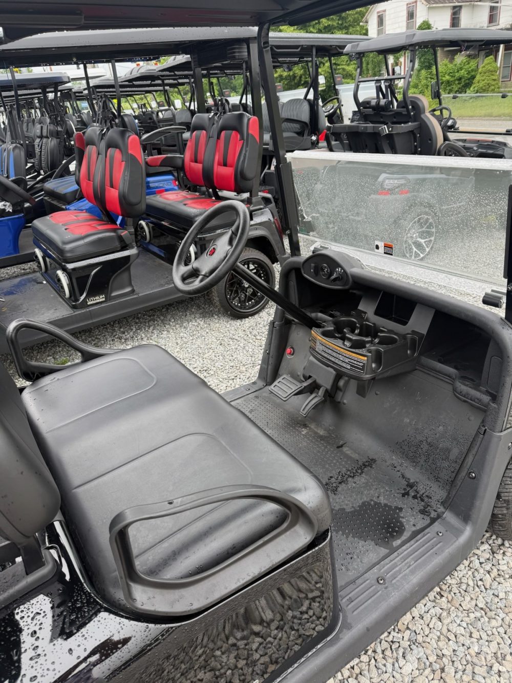 2023 Ezgo EZGO Valor 48v/Black - Black - Image 3