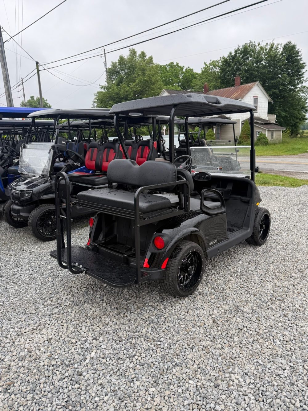 2023 Ezgo EZGO Valor 48v/Black - Black - Image 2