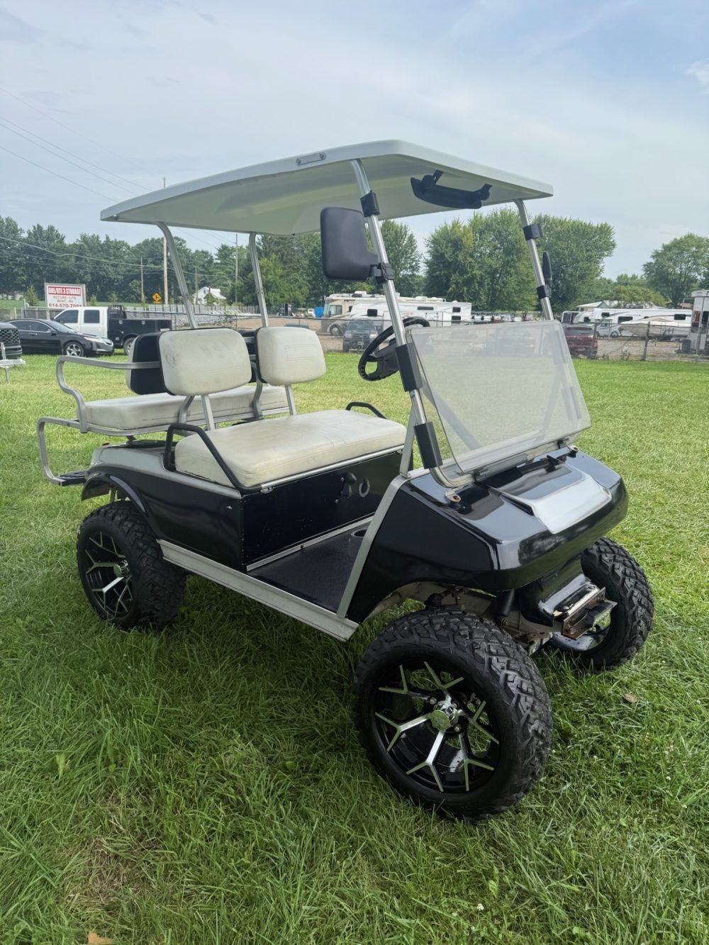 1996 Club Car 1996 Club Car 36v - Black - Image 4