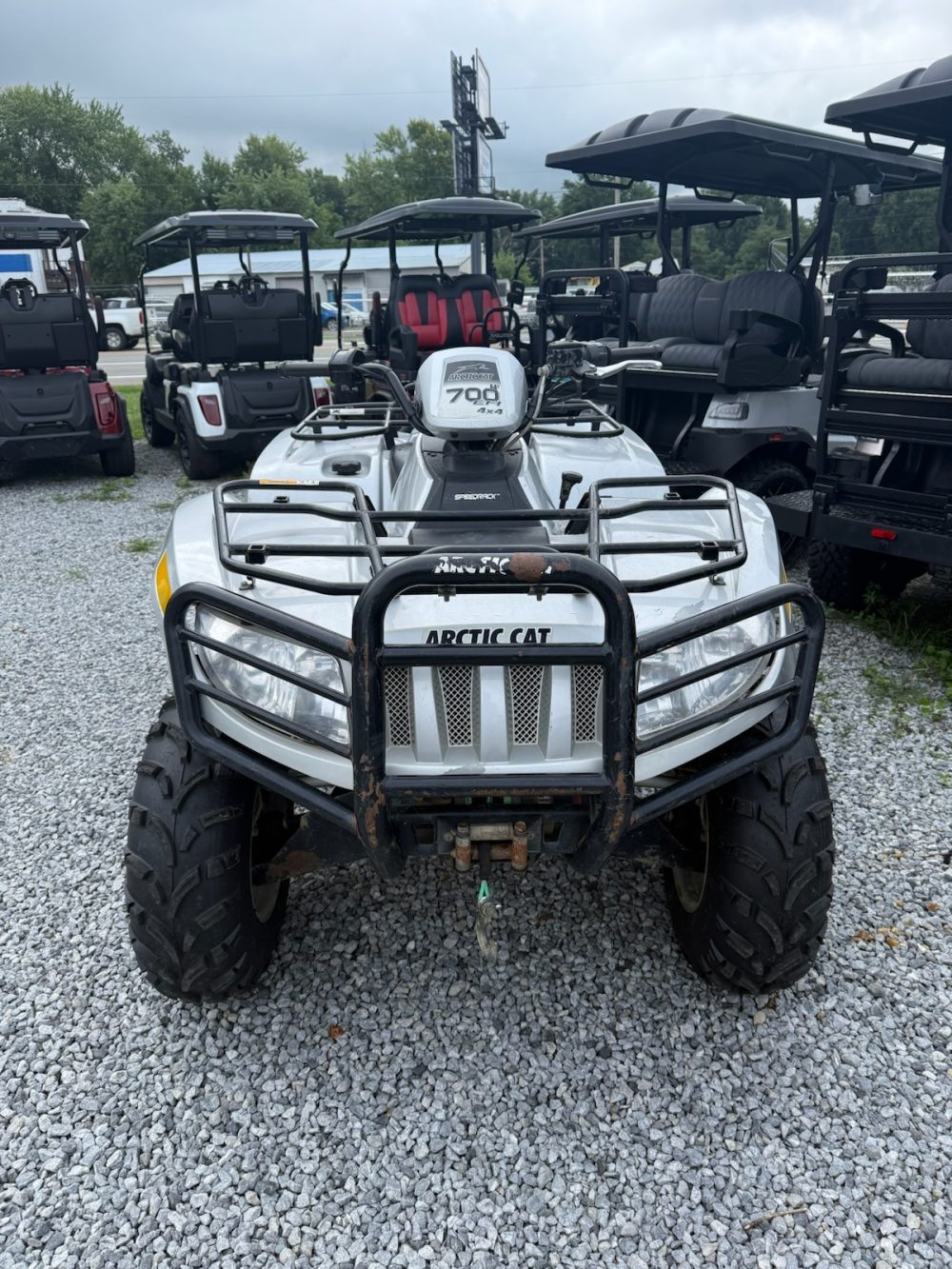 2007 Artic Cat 700 EFI 4x4 - Silver - Image 2