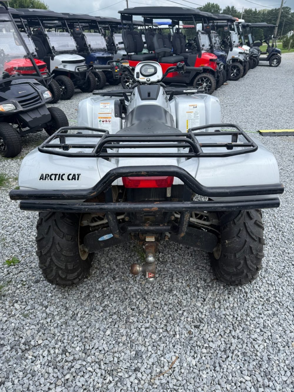 2007 Artic Cat 700 EFI 4x4 - Silver - Image 4