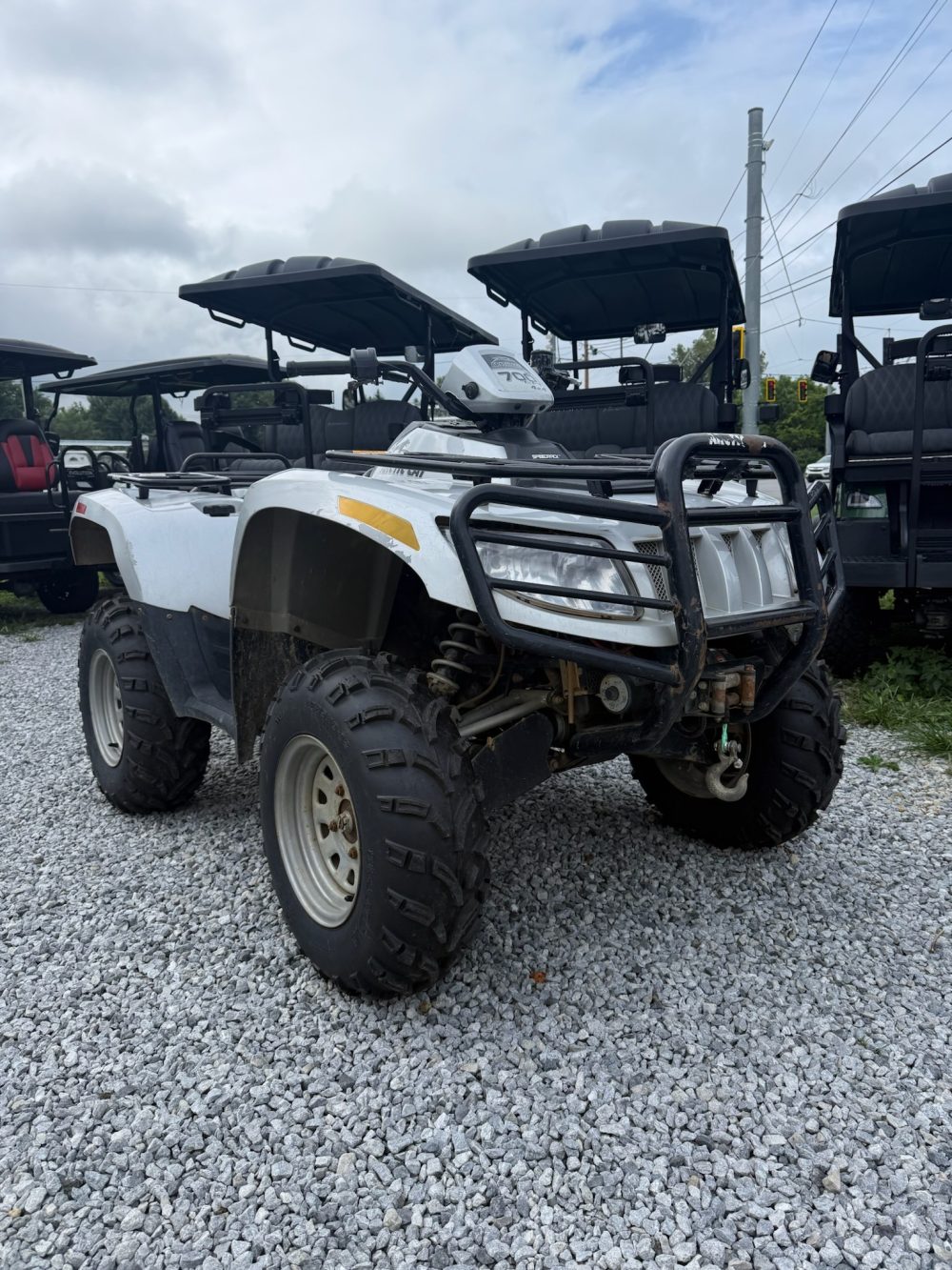 2007 Artic Cat 700 EFI 4x4 - Silver