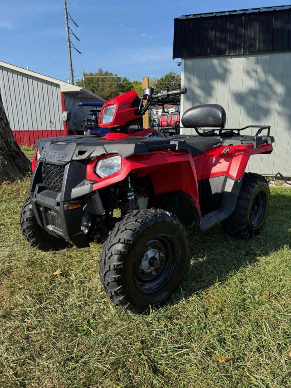 2017 Polaris Sportsman 450 AWD - Red - Image 2