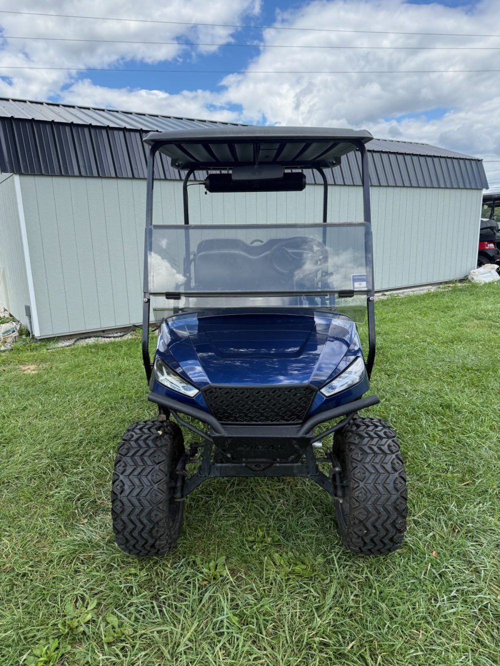 2017 EZGO EZGO TXT Lifted Storm - Blue - Image 2