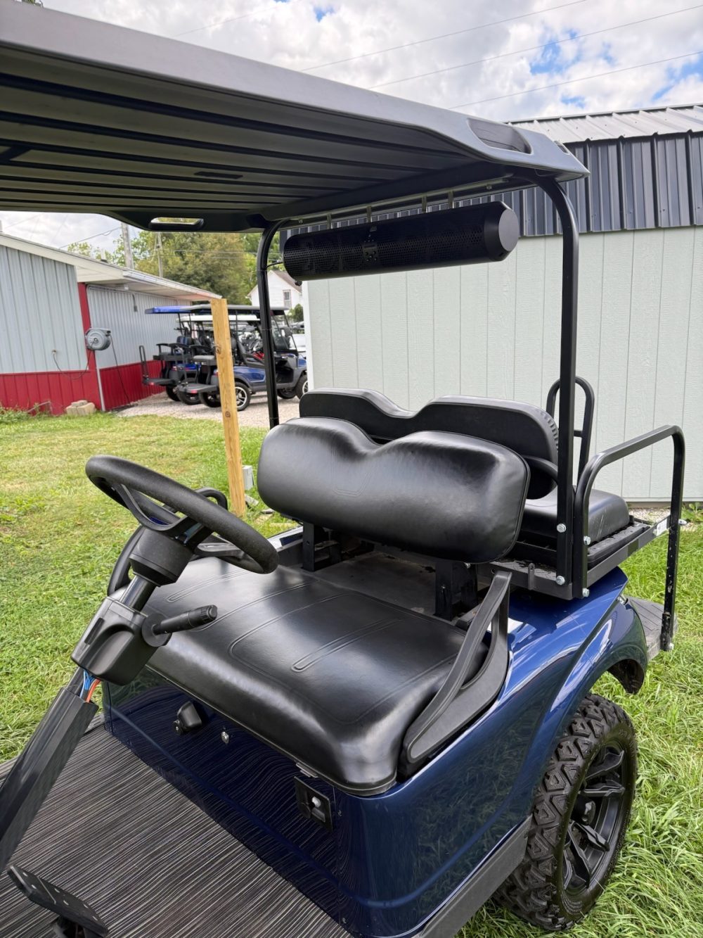 2017 EZGO EZGO TXT Lifted Storm - Blue - Image 6