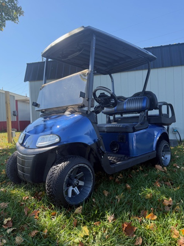 2016 EZGO RXV with EcoBattery Lithium Upgrade! - Blue
