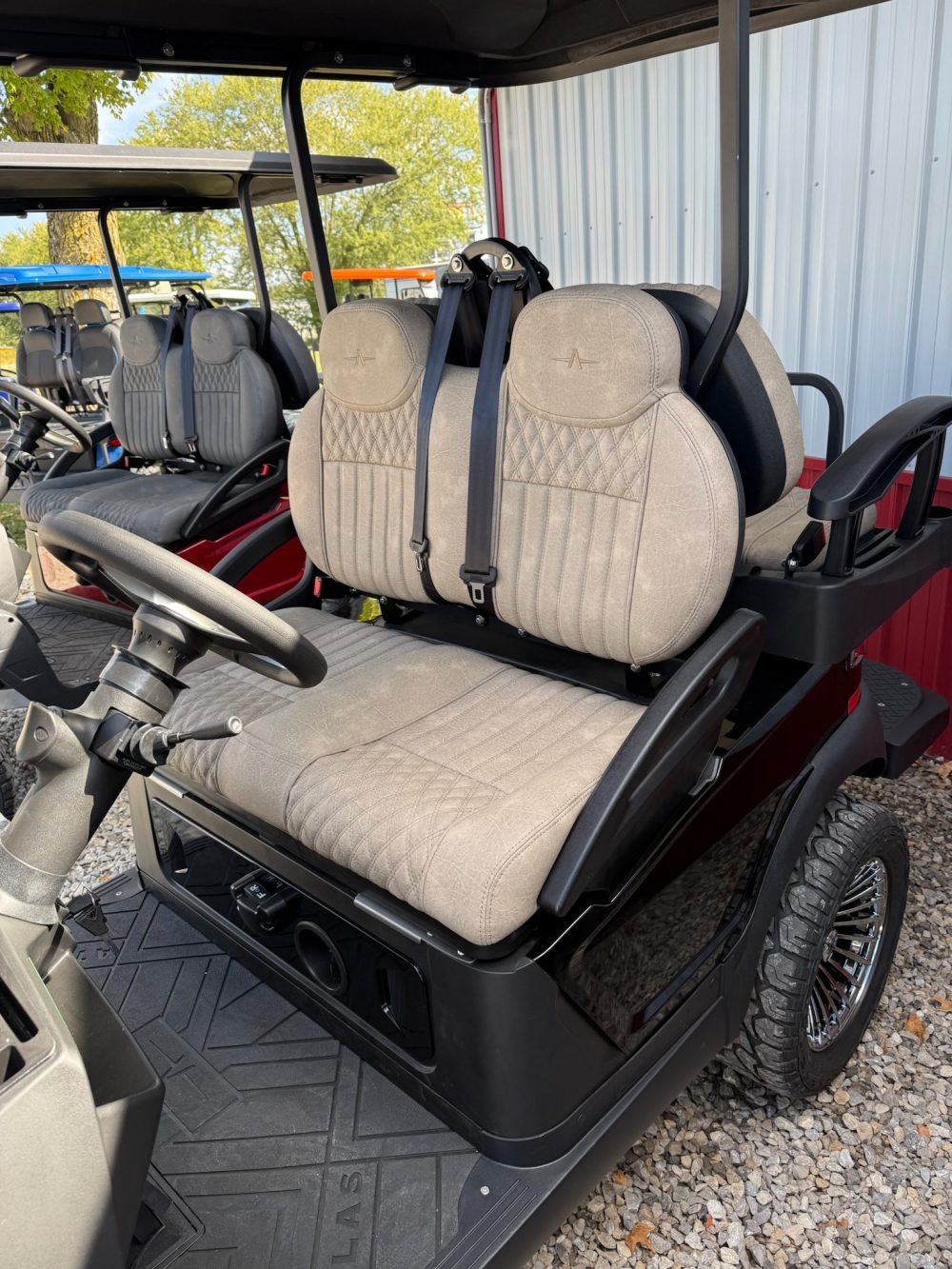 2026 Atlas 4 Passenger Lifted - LSV Package - Black - Image 3