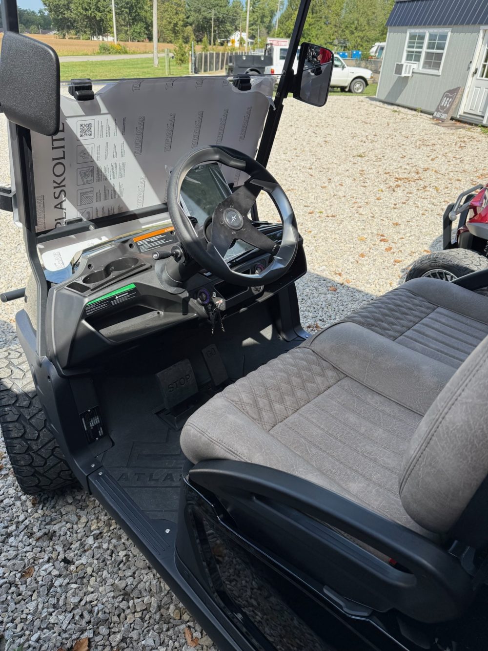 2026 Atlas 4 Passenger Lifted - LSV Package - Black - Image 5