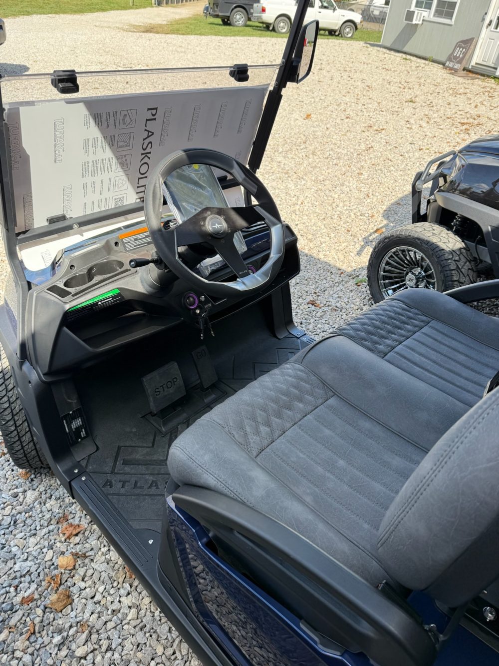 2026 Atlas 4 Passenger - LSV Package - Blue - Image 2