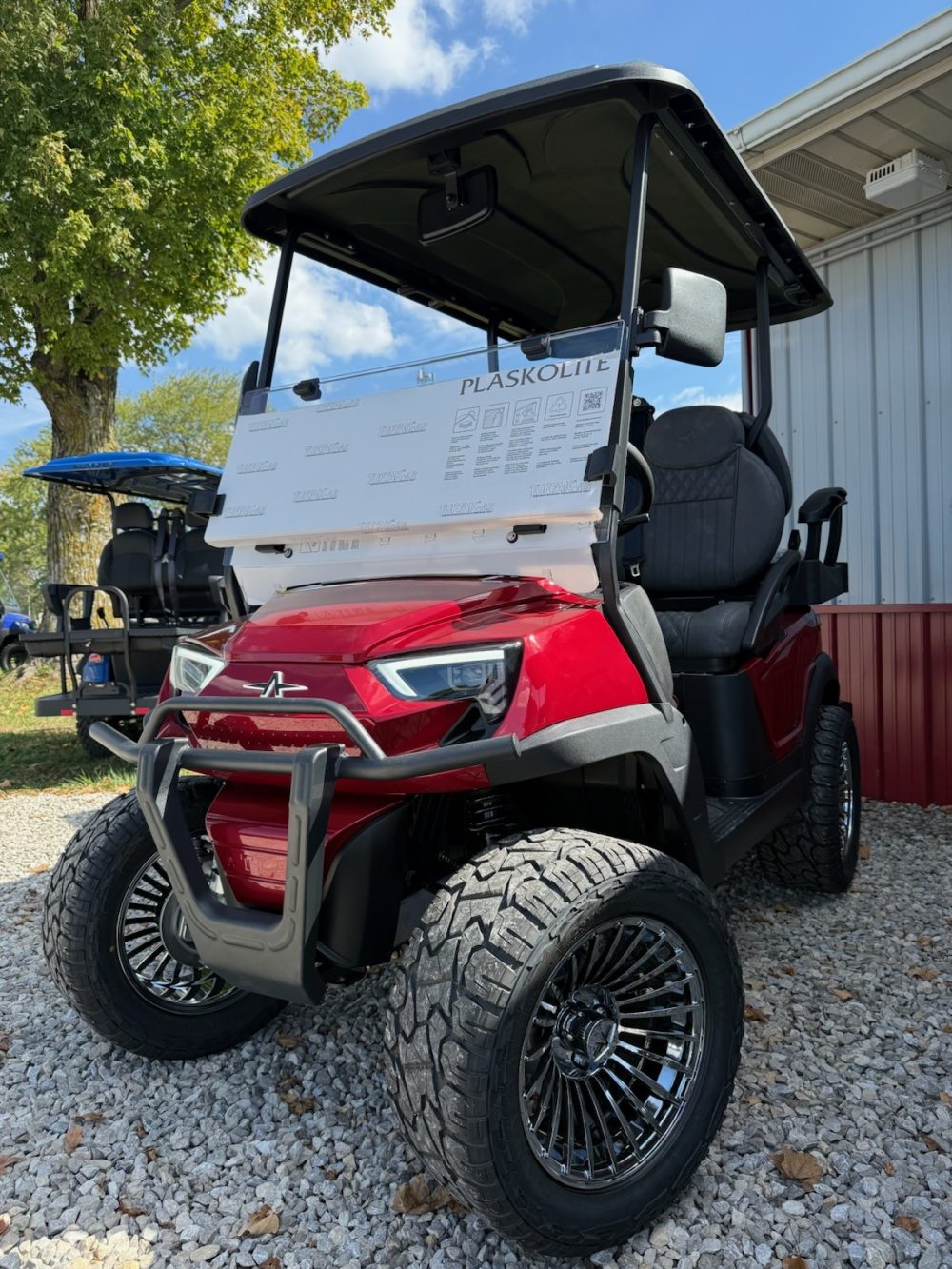 2026 Atlas 4 Passenger Lifted - LSV Package - Red