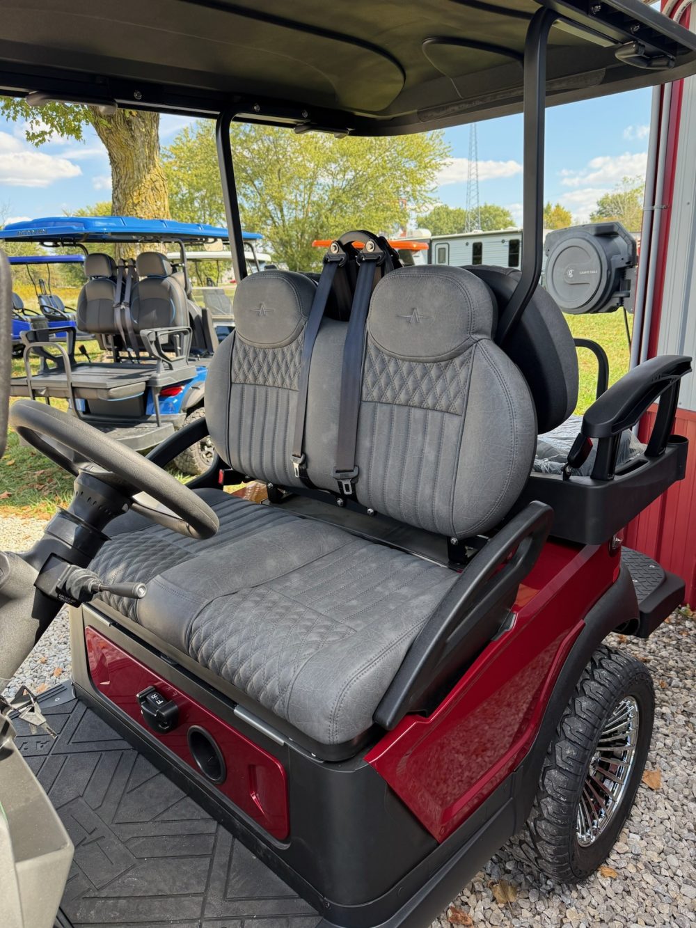 2026 Atlas 4 Passenger Lifted - LSV Package - Red - Image 5