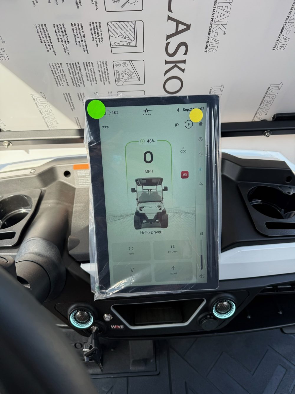 2026 Atlas 4 Passenger/Non-Lifted - LSV Package - White - Image 2