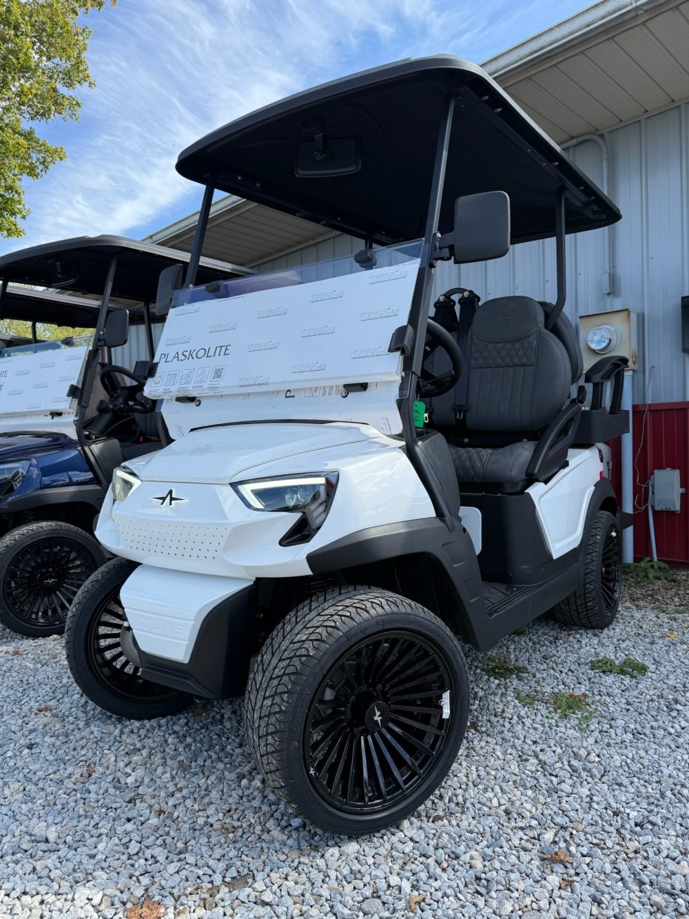 2026 Atlas 4 Passenger/Non-Lifted - LSV Package - White