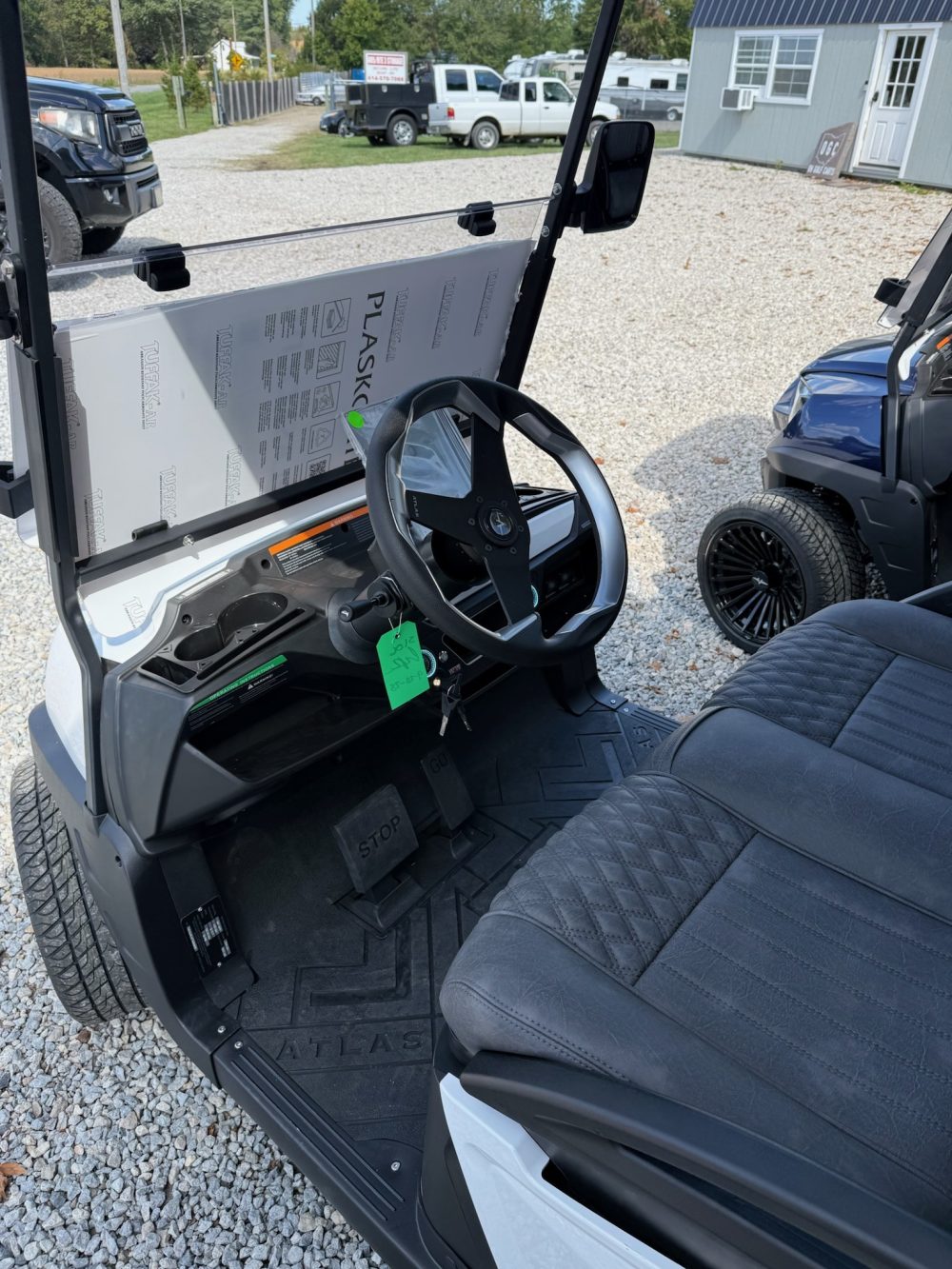 2026 Atlas 4 Passenger/Non-Lifted - LSV Package - White - Image 3